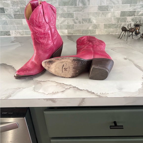 Idyllwind Pink Ankle Boots - Picture 3 of 6